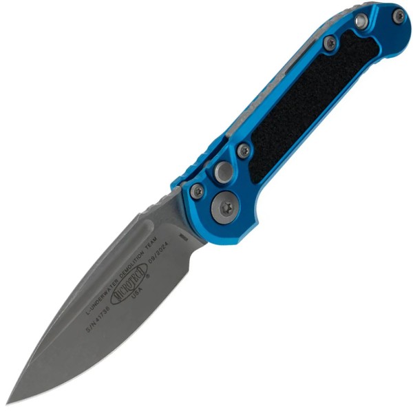 Нож Microtech L.U.D.T. S/E Gen III Apocalyptic Standard Blue