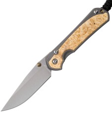 Нож Chris Reeve Large Sebenza 31 Box Elder Inlay, MagnaCut