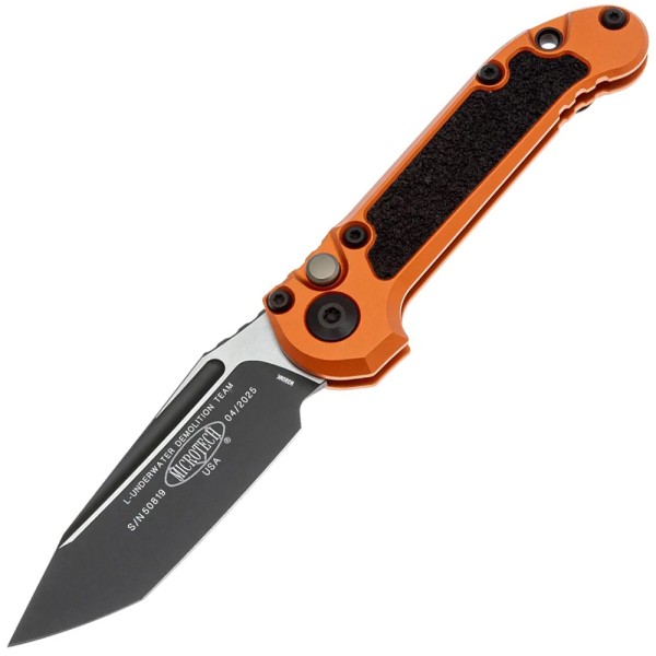 Нож Microtech L.U.D.T. T/E Gen III Black Standard Orange