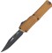 Ніж Microtech Combat Troodon Gen III Bowie Black Standard Tan