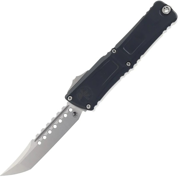 Нож Microtech Combat Troodon GEN III Hellhound Stonewash Standard black