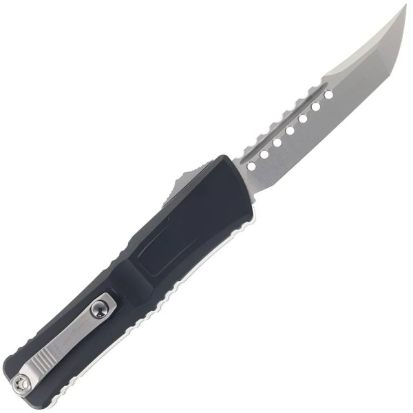 Нож Microtech Combat Troodon GEN III Hellhound Stonewash Standard black