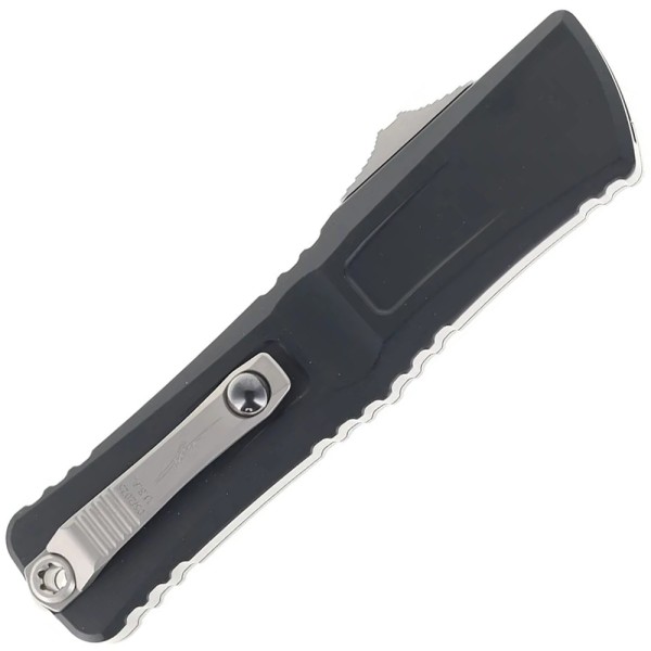 Нож Microtech Combat Troodon GEN III Hellhound Stonewash Standard black