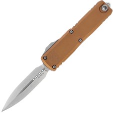 Ніж Microtech UTX-85 GEN IV D/E Stonewash Standard Tan