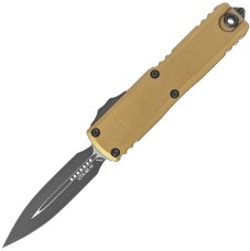 Ніж Microtech UTX-85 GEN IV D/E Black Standard Tan