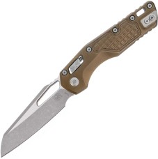 Нож Microtech MSI S/E Apocalyptic Standard Frag Aluminium Tan