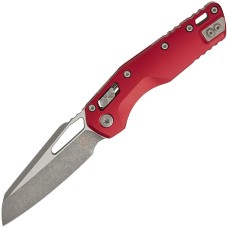 Нож Microtech MSI S/E Apocalyptic Standard Aluminium Red