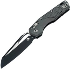 Ніж Microtech MSI S/E Black Standard Aluminium Frag NC Natural clear