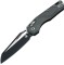 Ніж Microtech MSI S/E Black Standard Aluminium Frag NC Natural clear