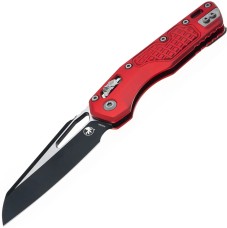 Нож Microtech MSI S/E Black Standard Aluminium Frag Red