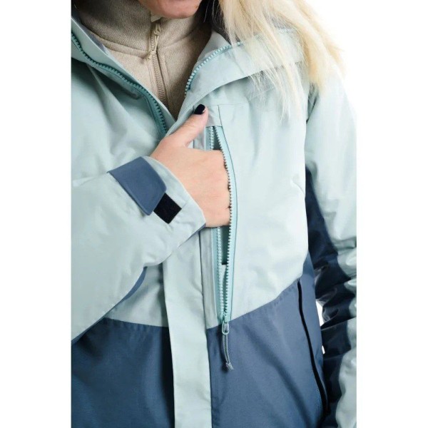 Куртка женская Turbat Vihola Wmn frosty green/orion blue M мятный/синий