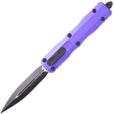 Ніж Microtech Dirac Delta D/E Black Standard Purple
