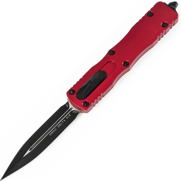 Ніж Microtech Dirac Delta D/E BLK STD Red