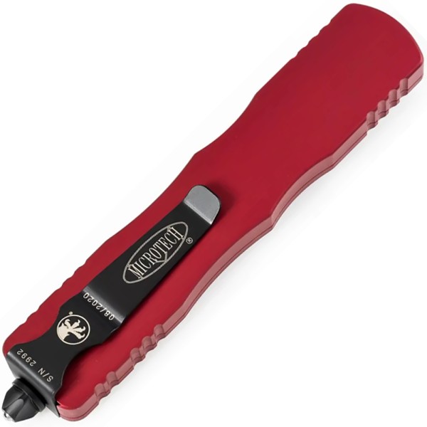 Ніж Microtech Dirac Delta D/E BLK STD Red