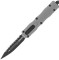 Нож Microtech Dirac Delta D/E Serrated Black Standard Natural Clear