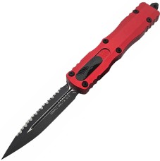 Ніж Microtech Dirac Delta BLK F/S Red