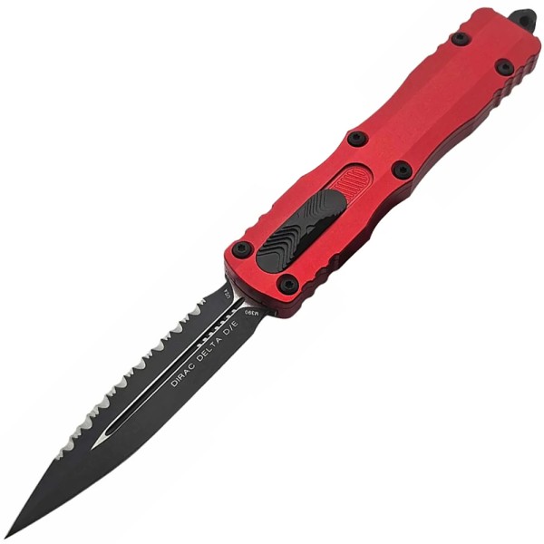 Ніж Microtech Dirac Delta BLK F/S Red