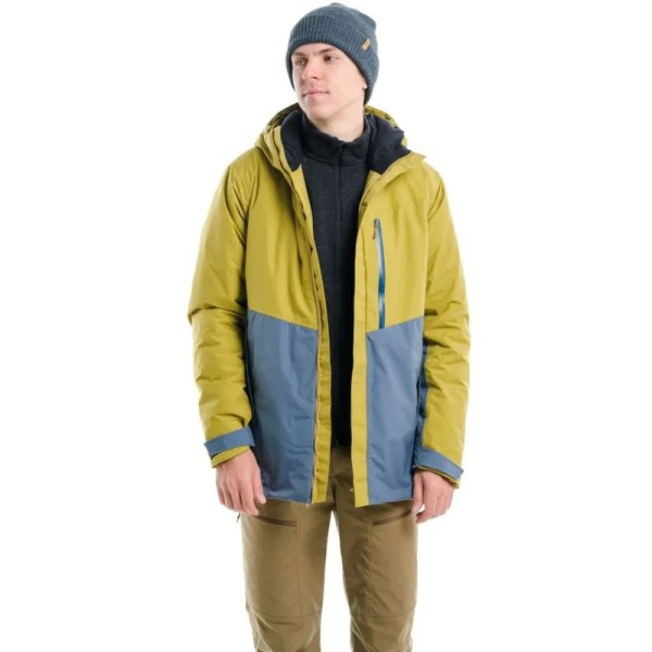 Куртка мужская Turbat Vihola Mns ecru olive/orion blue M хаки/синий