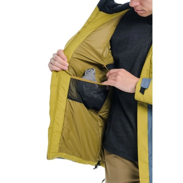 Куртка мужская Turbat Vihola Mns ecru olive/orion blue M хаки/синий
