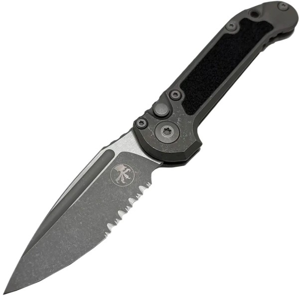 Ніж Microtech LUDT Marfione Select S/E Swlect Apocalyptic Titanium W/ Apocaly0ptic Titanium Accent Hardware Part серейтор