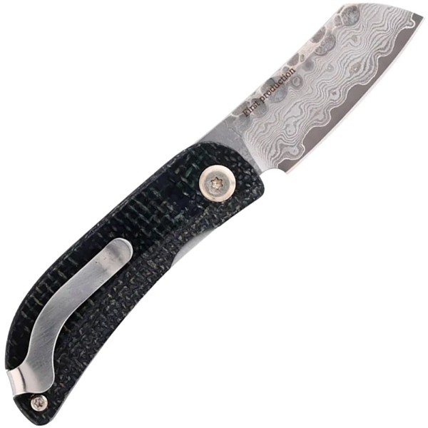 Нож Mcusta Petiti, micarta Blue/Black