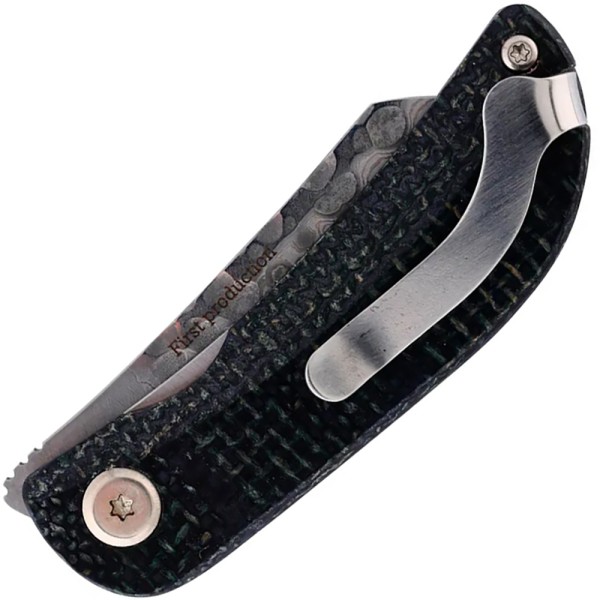 Нож Mcusta Petiti, micarta Blue/Black