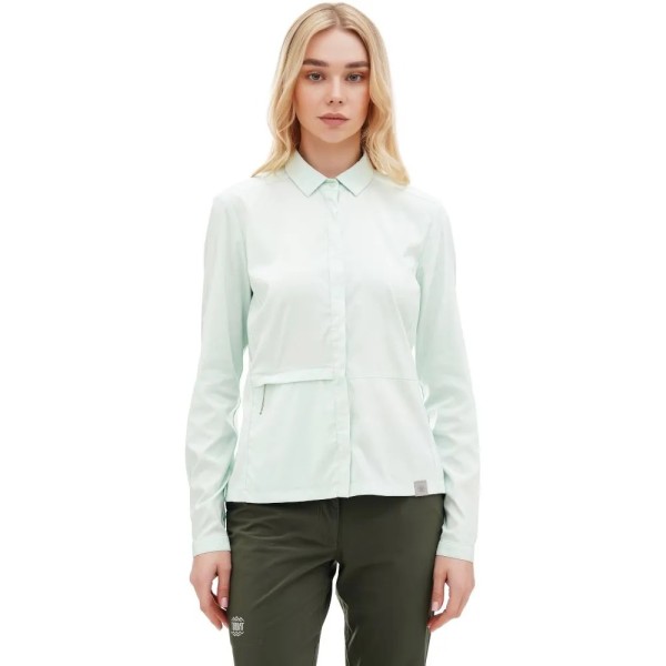 Рубашка женская Turbat Maya 2 LS Wmn aqua mint XS мятная