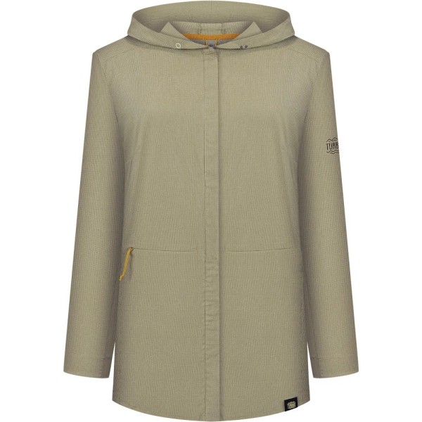 Рубашка женская Turbat Maya Hood Travel Wmn cornstalk sand XS песочная