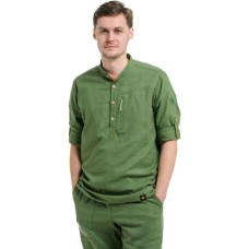 Сорочка чоловіча Turbat Madeira Hemp Mns bronze green XXXL зелена