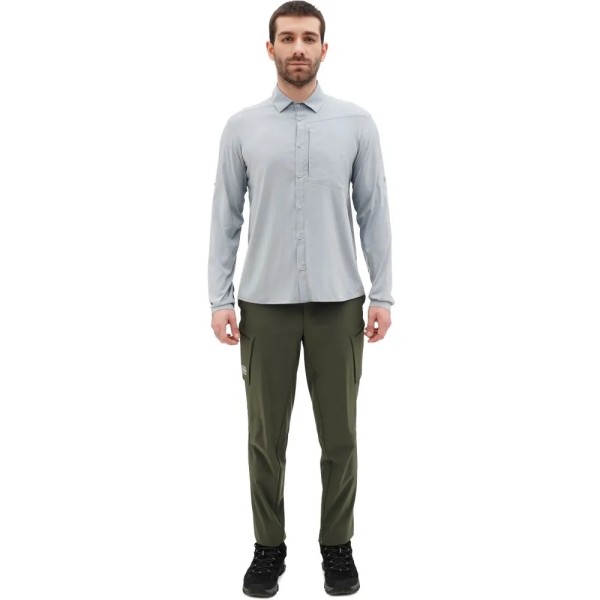 Рубашка мужская Turbat Maya 2 LS Mns gray XL серая