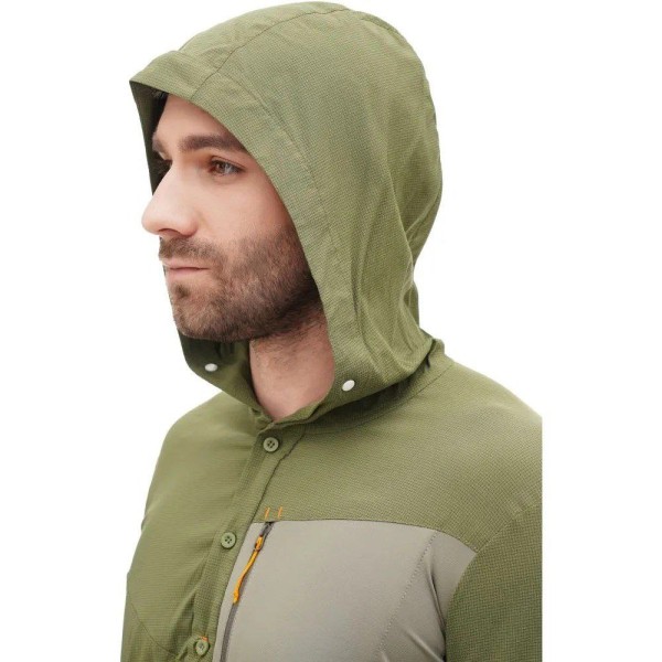Рубашка мужская Turbat Maya Hood Trek Mns capulet olive S оливковая