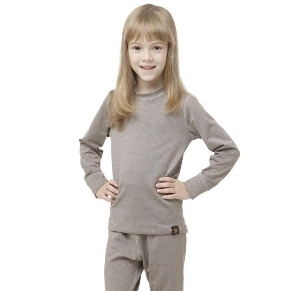 Термофутболка детская Turbat Yeti Top Kids steeple gray 116 серая