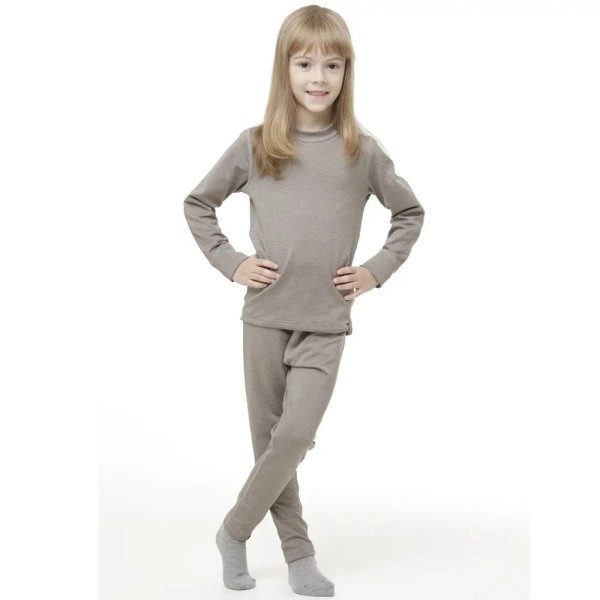 Термофутболка детская Turbat Yeti Top Kids steeple gray 116 серая