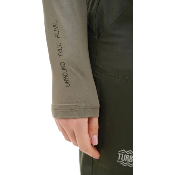 Термофутболка женская Turbat Hike Lite LS Wmn tea olive XL оливковая