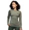 Термофутболка женская Turbat Hike Lite LS Wmn tea olive XL оливковая