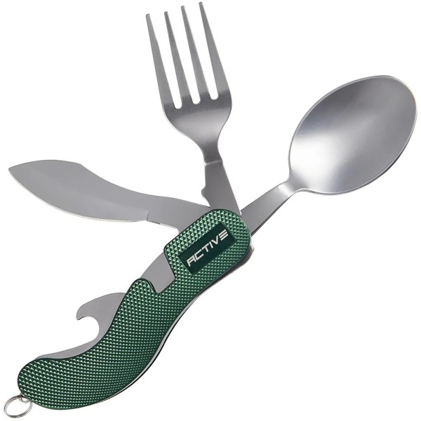Набор столовых приборов Active Luncher 3, Olive