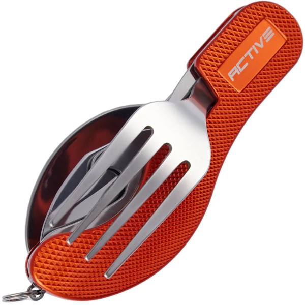 Набор столовых приборов Active Luncher 3, Orange