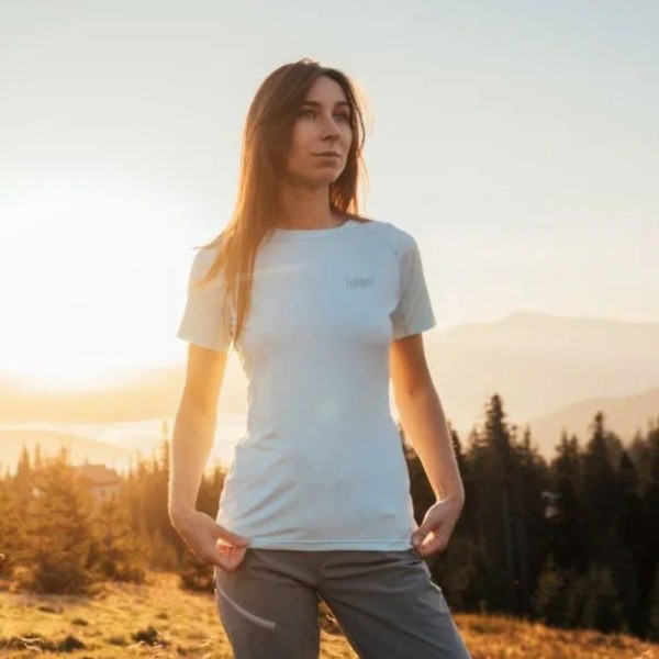Термофутболка женская Turbat Hike Lite SS Wmn glacier gray S серая