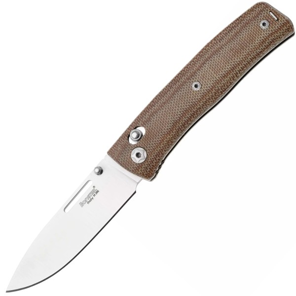 Нож Lionsteel NiNi, Natural canvas Brown