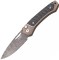 Ніж Lionsteel Twain Damascus, Titanium/Carbon fiber Bronze
