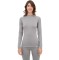 Термофутболка жіноча Turbat Yeti Top Wmn cloudburst grey XS темно-сіра