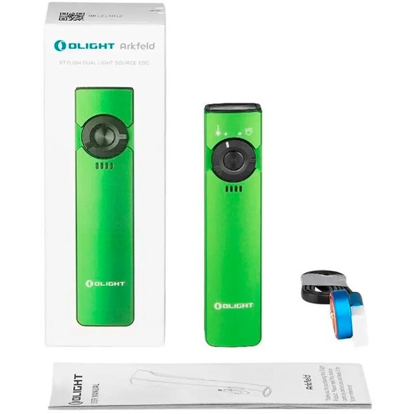 Фонарь Olight Arkfeld, Lime green