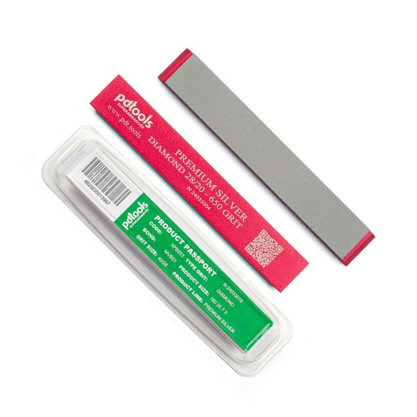 Алмазный камень PDT (Poltava) Premium Silver на керамо-металлической связке 650 grit (28/20 мкм)