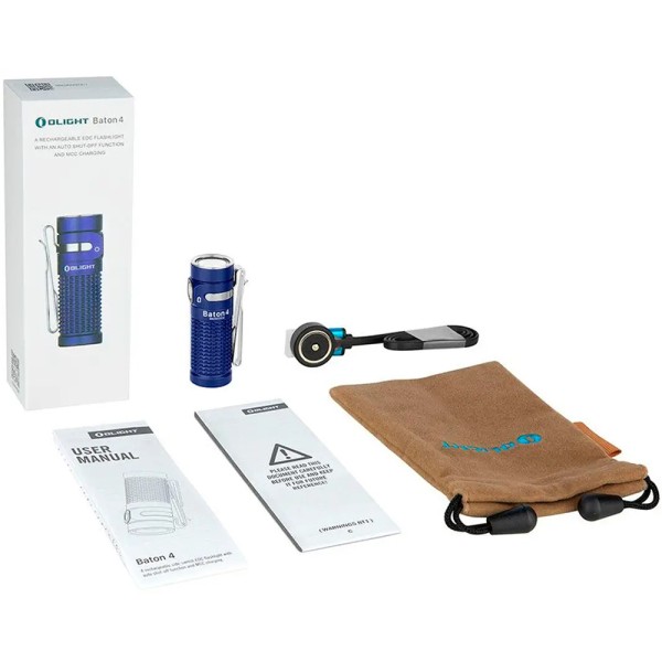 Ліхтар Olight Baton 4 Regal blue