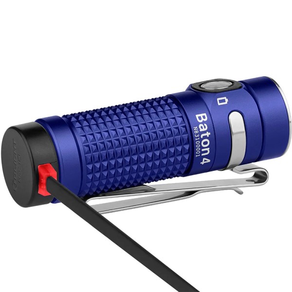 Фонарь Olight Baton 4 Premium Regal blue