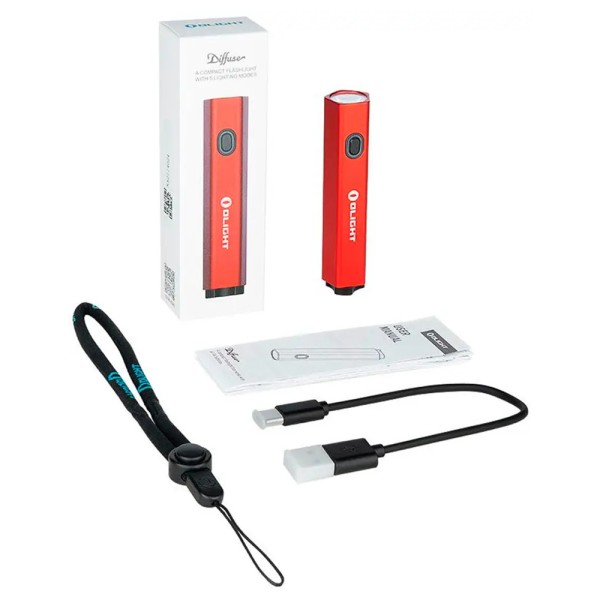 Ліхтар Olight Diffuse Red
