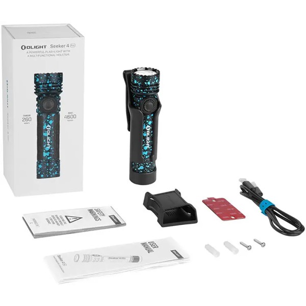 Фонарь Olight Seeker 4 Pro Deep ocean