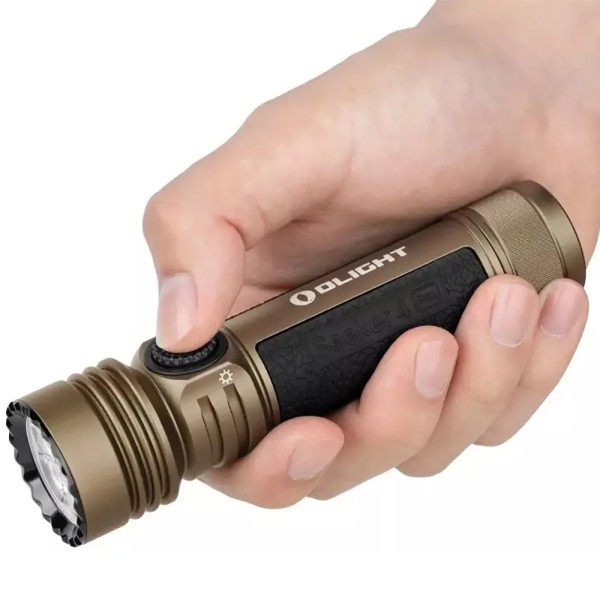 Фонарь Olight Seeker 4 Pro CW, Desert tan