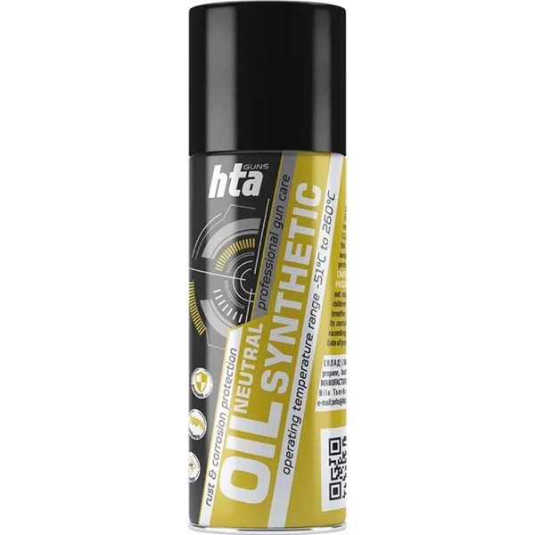 Нейтральное синтетичне масло для оружия HTA Neutral Synthetic Oil 200 мл