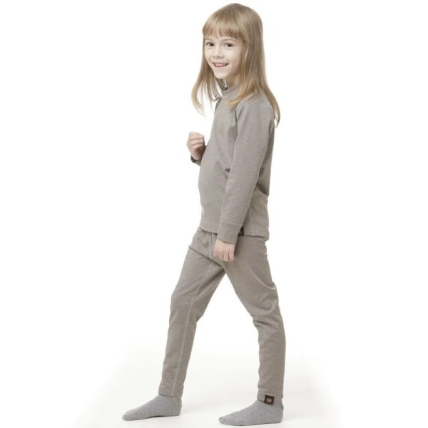 Термоштаны детские Turbat Yeti Bottom Kids steeple gray 128 серые